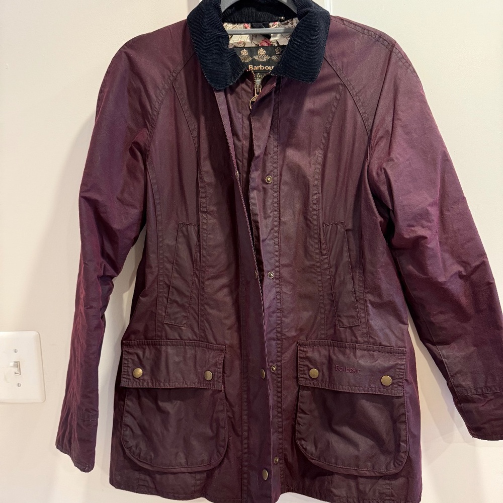 Waxed Barbour Jacket View 2